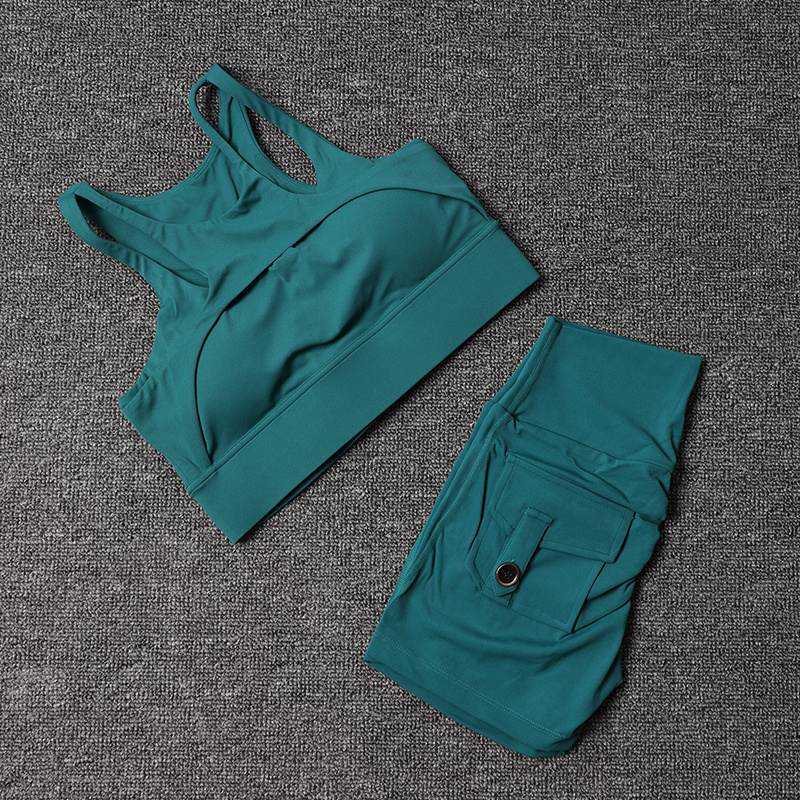 Fitness Shorts Yoga Sets Women - Herbal Yoga review and price