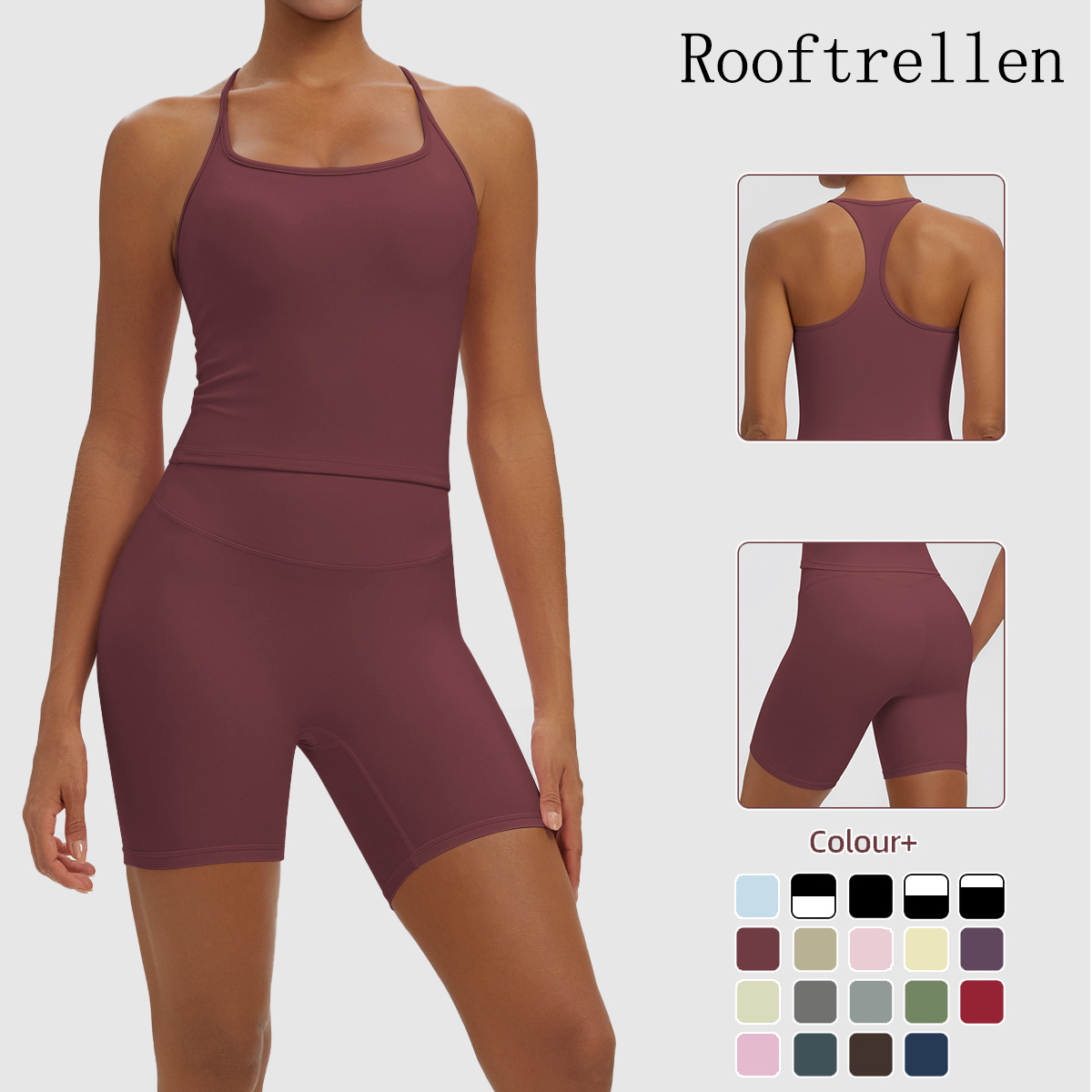 Rooftrellen 2PCS Sexy Solid Co - Herbal Yoga review and price