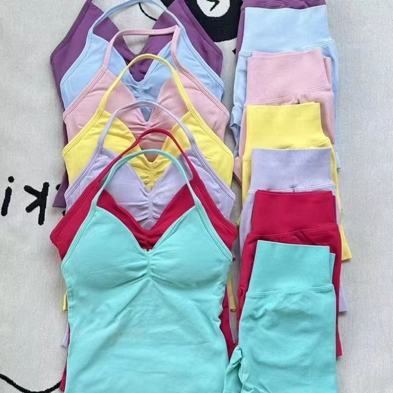 1-2 Pieces Gym Set Women Backl - Herbal Yoga review and price
